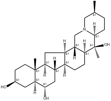 贝母素甲,23496-41-5,结构式