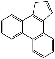 1H-シクロペンタ[l]フェナントレン 化学構造式