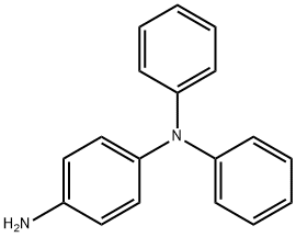 4-氨基三苯胺,2350-01-8,结构式