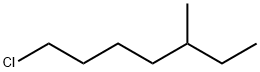1-クロロ-5-メチルヘプタン 化学構造式