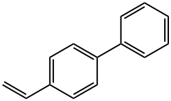 4-乙烯基联苯,2350-89-2,结构式