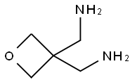 3,3-オキセタンジメタンアミン 化学構造式