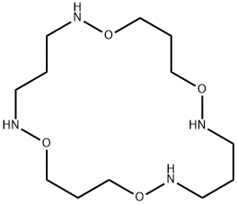 1,6,10,15-Tetraoxa-2,5,11,14-tetraazacyclooctodecane,  1,7,11,17-Tetraoxa-2,6,12,16-tetraazacycloeicosane Structure