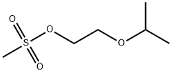 METHANESULFONIC ACID 2-ISOPROPOXYETHYL ESTER Structure