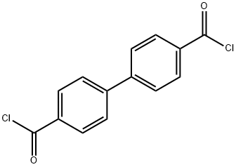 4,4'-BIPHENYLDICARBONYL CHLORIDE Struktur