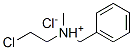 N-(2-氯乙基)-N-甲基苄胺盐酸盐, 23510-18-1, 结构式