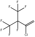 2-CHLORO-3,4,4,4-TETRAFLUORO-3-TRIFLUOROMETHYL-1-BUTENE Structure
