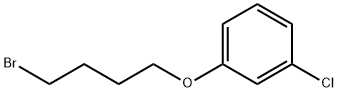1-(4-ブロモブトキシ)-3-クロロベンゼン 化学構造式
