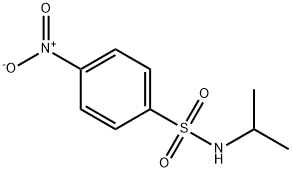 N-异丙基-4-硝基苯磺酰胺, 23530-48-5, 结构式