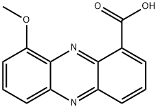 9-Methoxy-1-phenazinecarboxylic acid 结构式
