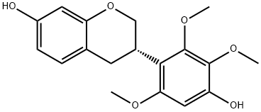(S)-3,4-Dihydro-3-(4-hydroxy-2,3,6-trimethoxyphenyl)-2H-1-benzopyran-7-ol|