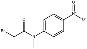 2-溴-N-甲基-N-(4-硝基苯基)乙酰胺, 23543-31-9, 结构式