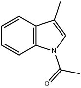 3-Methyl-1-acetyl-1H-indole 结构式