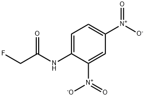 2',4'-Dinitro-2-fluoroacetanilide Structure