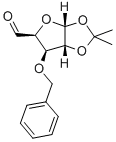 3-O-BENZYL-1,2-O-ISOPROPYLIDENE-ALPHA-D-XYLO-PENTODIALDO-1,4-FURANOSE Structure