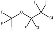 1,2-二氯三氟乙基三氟甲基醚,2356-53-8,结构式