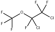 1,2-DICHLOROTRIFLUOROETHYL TRIFLUOROMETHYL ETHER Structure