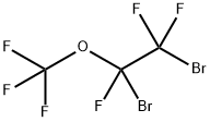 1,2-DIBROMOTRIFLUOROETHYL TRIFLUOROMETHYL ETHER Structure