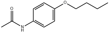 4-丁氧基乙酰苯胺,23563-26-0,结构式