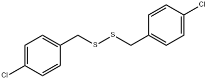 BIS(P-CHLOROBENZYL)DISULFIDE 化学構造式