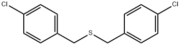 bis(p-chlorobenzyl) sulphide Struktur
