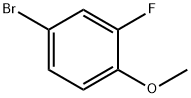 4-Bromo-2-fluoroanisole  Structure