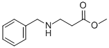 3-(N-ベンジルアミノ)プロピオン酸メチル 化学構造式