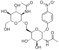 p-Nitrophenyl 2-Acetamido-2-deoxy-(6-O-2-acetamido-2-deoxy-b-D-glucopyranosyl)-a-D-galactopyranoside Structure