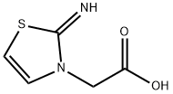 2-亚氨基-3(2H)-噻唑乙酸, 23576-80-9, 结构式