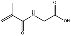 N-Methacryloylglycine Structure