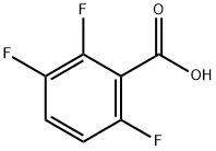 2,3,6-トリフルオロ安息香酸 化学構造式
