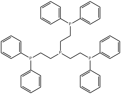 (ホスフィントリイル)トリス(エチレン)トリス(ジフェニルホスフィン) 化学構造式