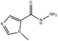 1-METHYL-1H-IMIDAZOLE-5-CARBOHYDRAZIDE Structure