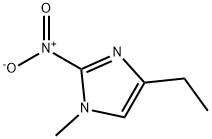 4-Ethyl-1-methyl-2-nitro-1H-imidazole Struktur