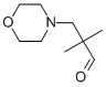 2,2-二甲基-3-吗啉-4-基丙醛 结构式