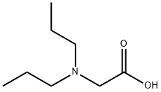 2-(ジプロピルアミノ)酢酸 化学構造式