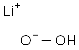 リチウムヒドロペルオキシド 化学構造式
