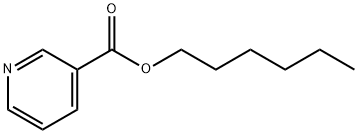 Hexyl nicotinate Structure