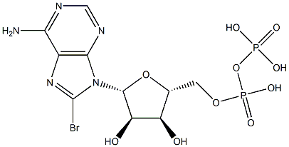 8-bromoadenosine 5'-diphosphate|