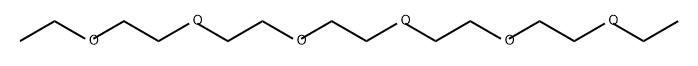 3,6,9,12,15,18-hexaoxaicosane  Struktur