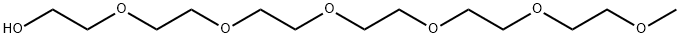 HEXAETHYLENE GLYCOL MONOMETHYL ETHER Structure