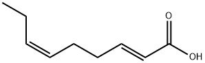 (2E,6Z)-2,6-Nonadienoic acid 结构式