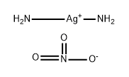 diamminesilver(1+) nitrate Structure