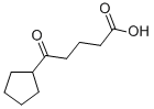 5-CYCLOPENTYL-5-OXOVALERIC ACID Structure