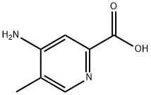 4-氨基-5-甲基-2-吡啶羧酸 结构式