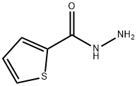 2-噻吩甲酰肼, 2361-27-5, 结构式