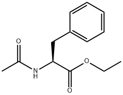 N-乙酰-L-苯丙氨酸乙酯 结构式