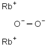 Rubidium peroxide. 结构式