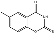 6-Methyl-2-thio-2H-1,3-benzoxazine-2,4(3H)-dione 结构式