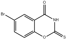6-Bromo-2-thio-2H-1,3-benzoxazine-2,4(3H)-dione 结构式